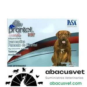 PRANTEL HRT GRANDE caja de 6 tabletas - SUVET