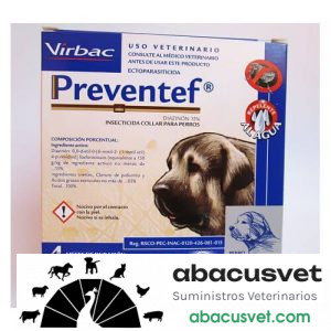 Preventef perro grande agotado collar - SUVET