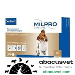 MILPRO Cachorro 0.5 - Kg caja de 4 tabletas - SUVET