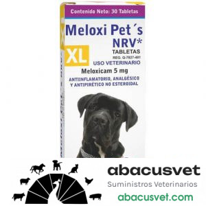 Meloxi-pets LX caja de 30 tabletas - SUVET