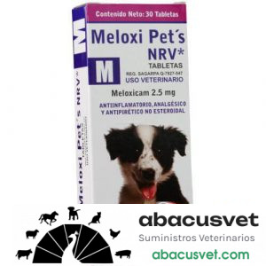 Meloxi-pets M caja de 30 tabletas - SUVET