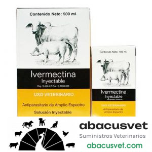 IVERMECTINA INYECTABLE frasco de 100 ml - SUVET
