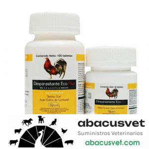 DESPARASITANTE ECO PLUS frasco de 50 tabletas - SUVET