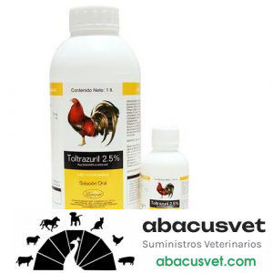 TOLTRAZURIL 2.5 % frasco de 120 ml - SUVET