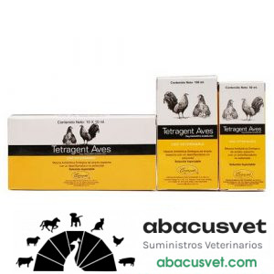TETRAGENT AVES Caja Multipack con 10 frascos de 10 ml - SUVET