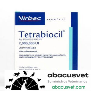 Tetrabiocil 6 M.U.I. frasco de 30 ml - SUVET