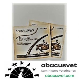 Parafen Granulado 26% caja con 25 sobres de 10 gr - SUVET