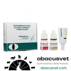 Kit para úlcera corneal complicada CONTROLADO kit con 3 piezas - SUVET