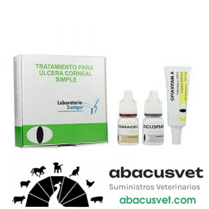 Kit para úlcera corneal simple kit con 3 piezas - SUVET