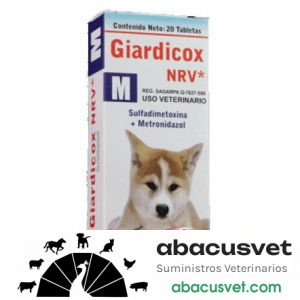 Giardicox NVR M caja de 20 tabletas - SUVET