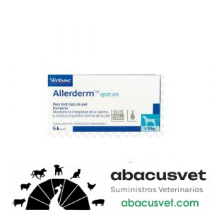 ALLERDERM SPOT-ON caja con 6 pipetas de 4 ml - SUVET