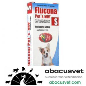 Flucona-Pet´s NRV S caja con 10 tabletas de 50 mg - SUVET