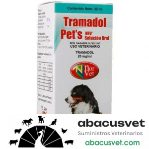 Tramadol Pet´s solución oral frasco de 30 ml - SUVET