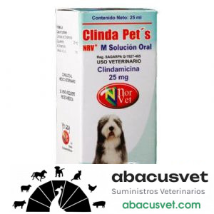 Clinda Pet´s Suspensión Oral frasco de 25 ml - SUVET