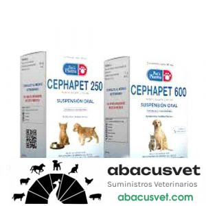 Cephapet 600 Suspensión oral frasco de 60 ml - SUVET