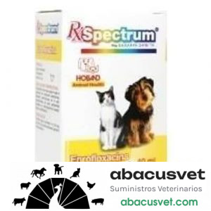 RX SPECTRUM ENROFLOXACINA frasco de 40 ml - SUVET