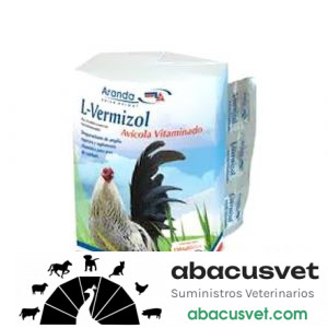 L Vermizol Avícola Vitaminado caja de 75 tabletas - SUVET