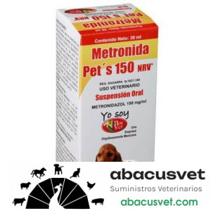 METRONIDA PET´S 150 mg/ml frasco de 30 ml - SUVET