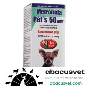 METRONIDA PETS 50 mg/ml frasco de 30 ml - SUVET