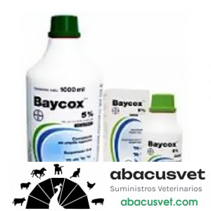 Baycox 5% frasco de 250 ml - SUVET