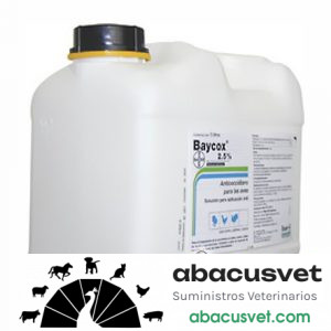 Baycox 2.5% Sobre pedido garrafa de 5 lt - SUVET