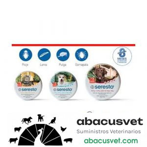 Seresto para perros y gatos menores a 8 kg collarchico - SUVET