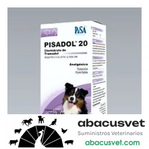Pisadol 20 Medicamento Controlado frasco de 20 ml - SUVET