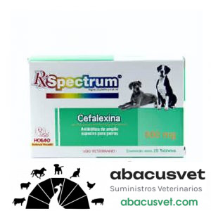 Cefalexina 600 mg caja de 20 tabletas - SUVET