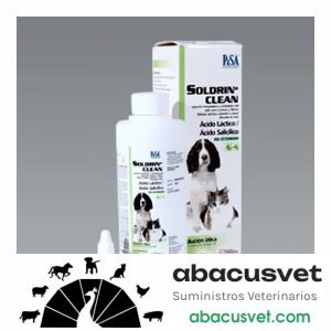 Soldrin Clean Ótico Vet frasco de 120 ml - SUVET