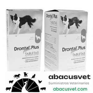 Drontal Dog 10 kg Plus Flavour 4X6 caja de 24 tabletas - SUVET