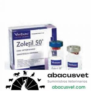 Zoletil 50 Medicamento controlado frasco de 5 ml - SUVET