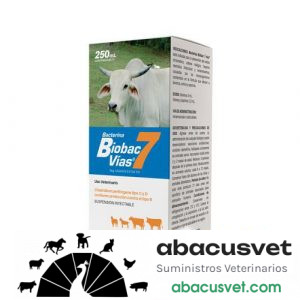 Bacterina BIOBAC 7 Vías 10 Ds frasco de 50 ml - SUVET