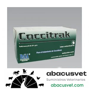 COCCITRAK 2.5 solución oral frasco de 1 lt - SUVET