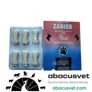 ZANIER (desparasitante para perro) exhibidor de 24 tabletas - SUVET