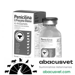 PENICILINA G. PROCAINA OLEOSA (4 millones) frasco de 20 ml - SUVET