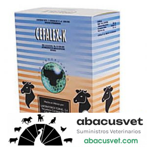 CEFALEX-K caja de 12 jeringas - SUVET