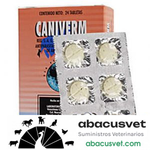 CANIVERM TABLETAS caja de 24 tabletas - SUVET